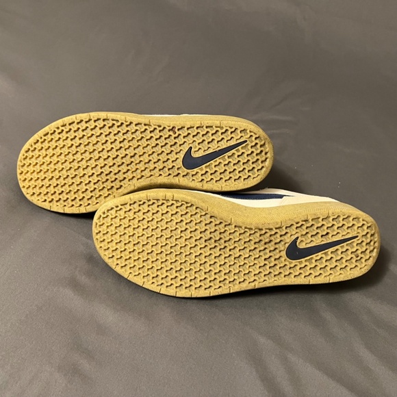 Nike Mens SB Force 58 - White, Light Brown, Navy, Gum - Size 10 - Picture 9 of 10